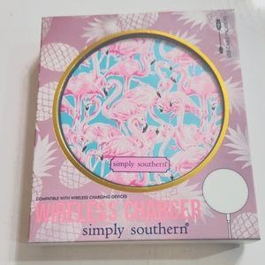 NEW Simply Southern Wirless Charger Flamingos
